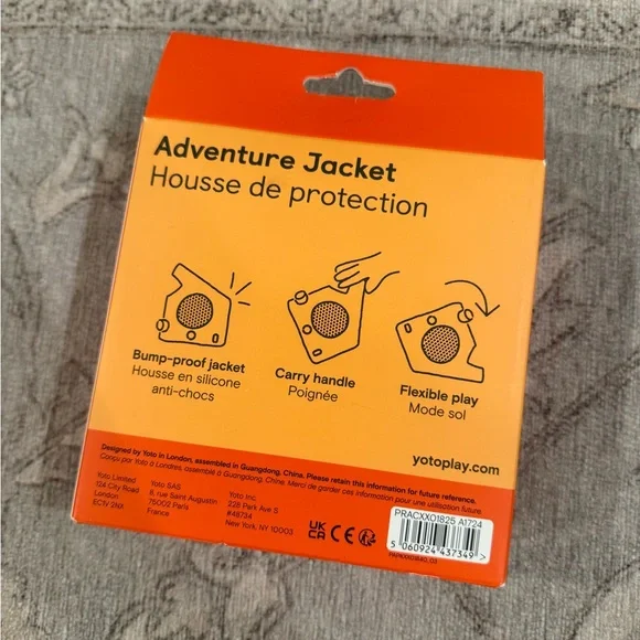 Yoto Adventure Jacket for Yoto Player - Orange - Picture 2 of 2